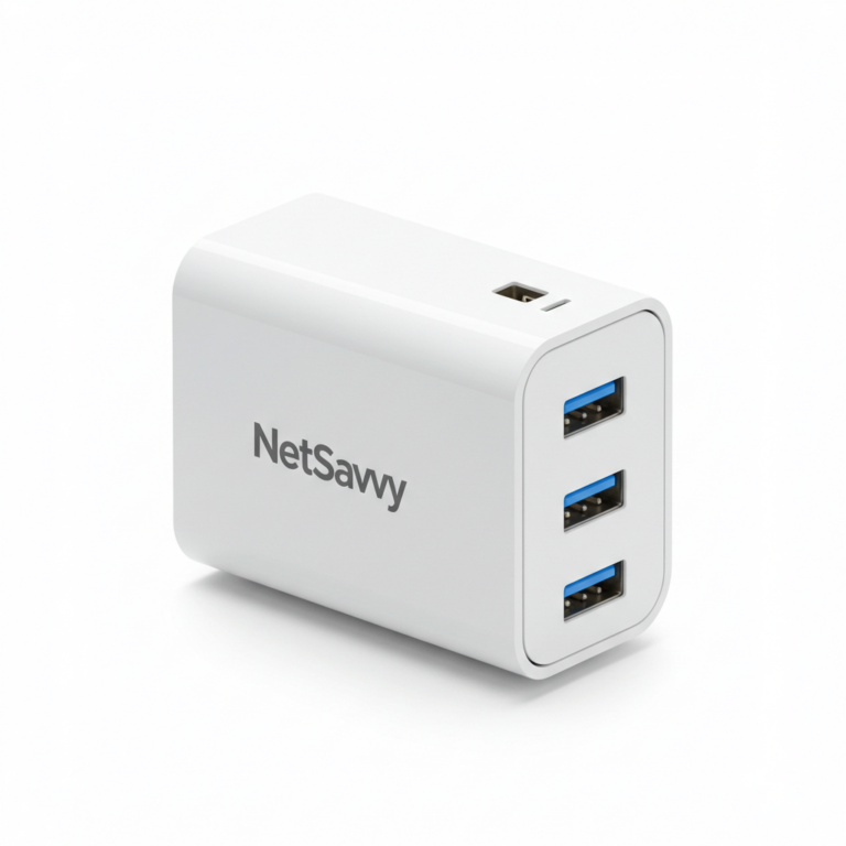 4. NetSavvy PowerHub Charger